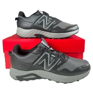 New Balance Men’s 410 V8 Trail Running Black Mesh Sneakers, Size 10M Extra Wide