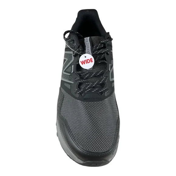 New Balance Men’s 410 V8 Trail Running Black Mesh Sneakers, Size 10M Extra Wide