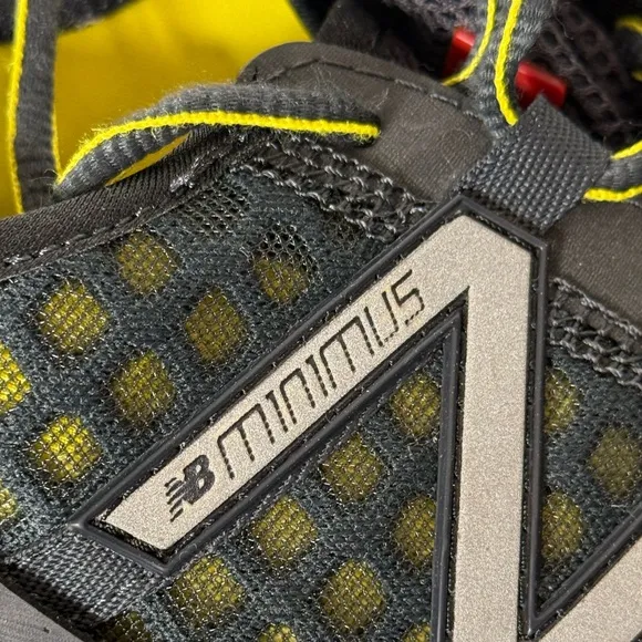 New Balance Mens Minimus 10 V1 Trail Running Black Yellow Shoes Sneakers Size 10