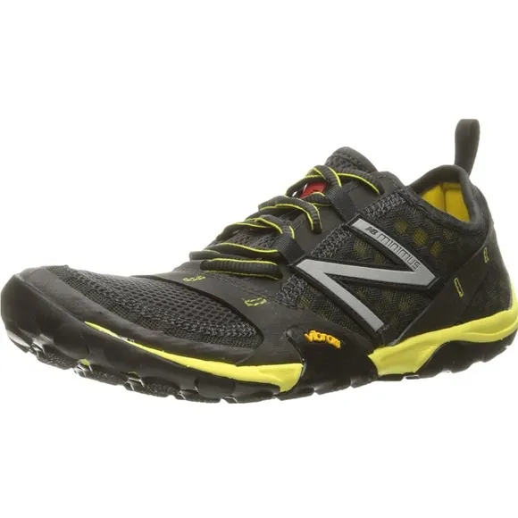 New Balance Mens Minimus 10 V1 Trail Running Black Yellow Shoes Sneakers Size 10