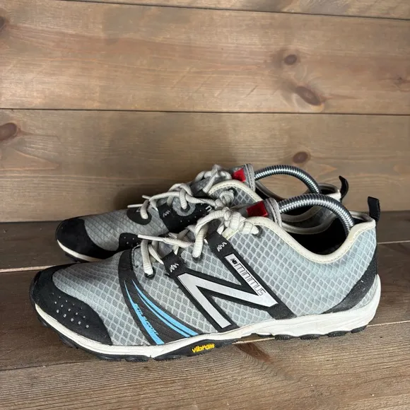 new balance minimus womens size 10 shoes gray athletic barefoot trail sneakers