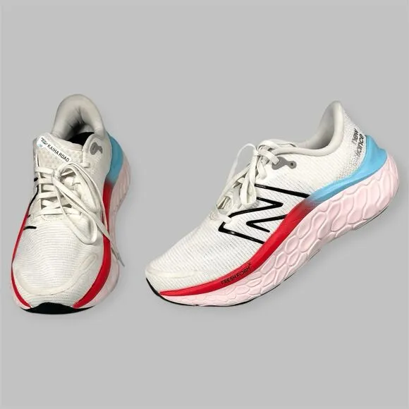 New Balance Shoes Fresh Foam X Kaiha Road Womens Size 9 Wkairrs1 White Red Blue