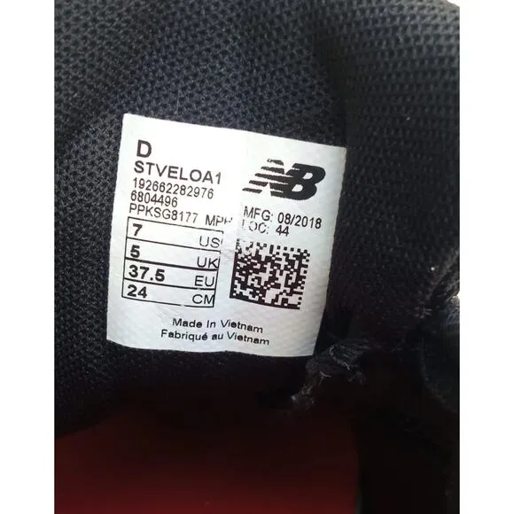 New Balance Women’s Baseball Shoes Turf Trainer STVELOV1 Black Size 7 D