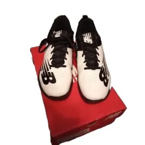 New Balance Womens Sz 9.5 FuelCell FUSE v3 Turf Trainer Shoe Black White Logo