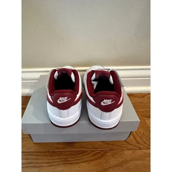 New boys /toddlers Nike Air Force 1 Low Ez on tennis shoes sneaker $100Size 10