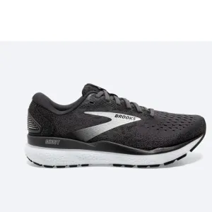 NEW BROOKS men's ghost 16 in black/grey/white