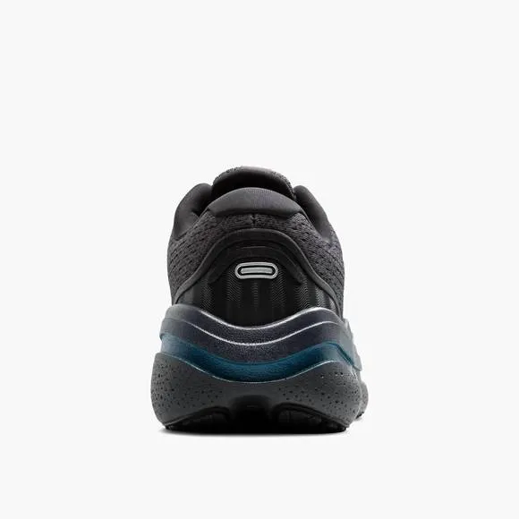 NEW BROOKS men's ghost max 2 shoes in 081 - ebony/cockatoo/blue sapphire