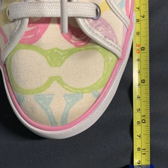 New Coach Multi Color logo Shoes Sneakers