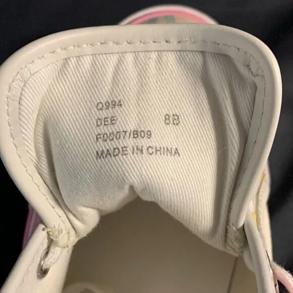 New Coach Multi Color logo Shoes Sneakers