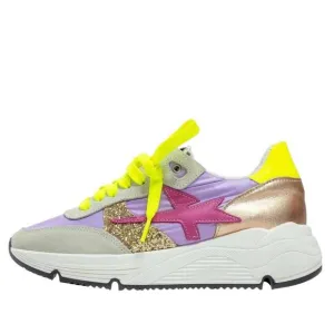NEW CYNTHIA RICHARD women's lightning strike tennis shoe in lilac multi