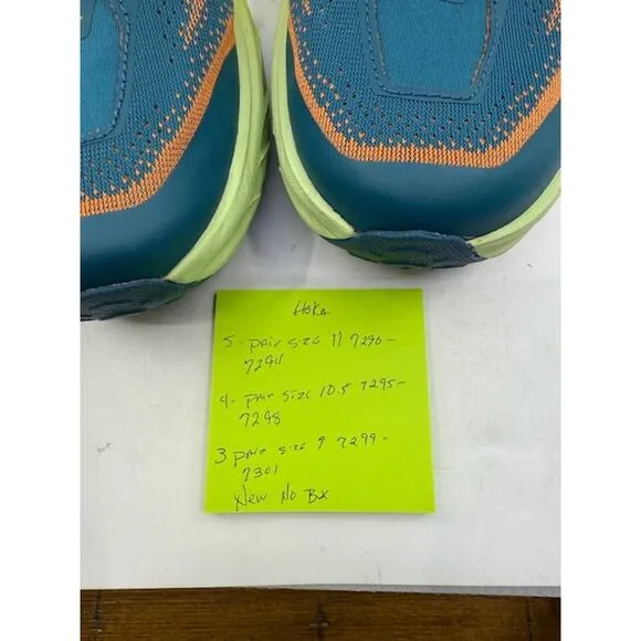 NEW Hoka Speedgoat 5 Trail Running Shoes Blue Coral/Evening Primrose Mens Sz 11