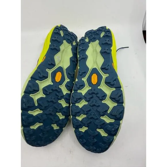 NEW Hoka Speedgoat 5 Trail Running Shoes Blue Coral/Evening Primrose Mens Sz 11