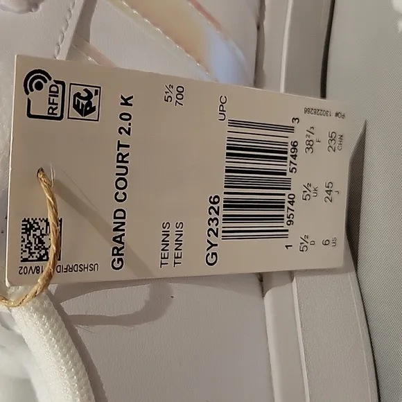 New in Box: adidas Grand Court 2.0 K