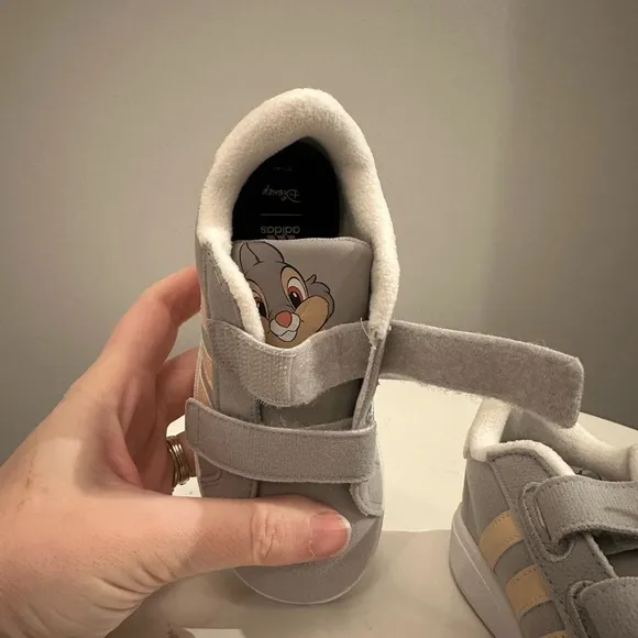 New in Box. Adidas Grand Court Disney Thumper Tennis Shoes. Toddler 10.