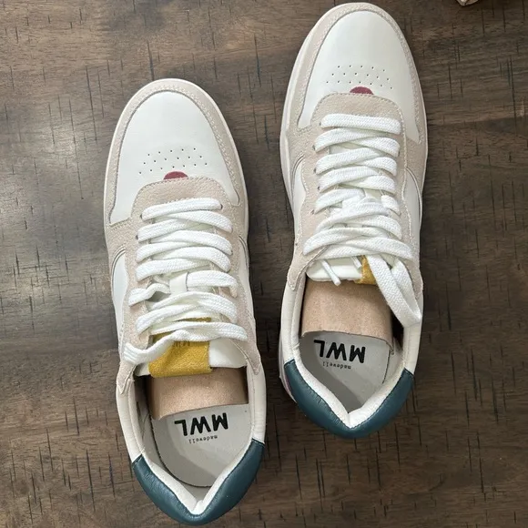 New in Box Madewell Court Low-Top Sneakers in Nubuck Size 9.5