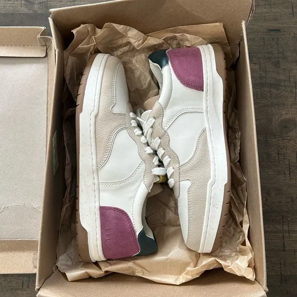 New in Box Madewell Court Low-Top Sneakers in Nubuck Size 9.5