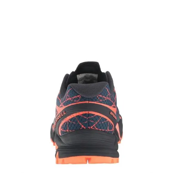 NEW MERRELL men's agility peak flex trail running shoes in navy