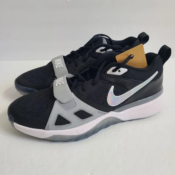 NEW Nike Air Zoom Diamond Elite Turf Baseball Shoes DZ0503-001 Size 13 Black