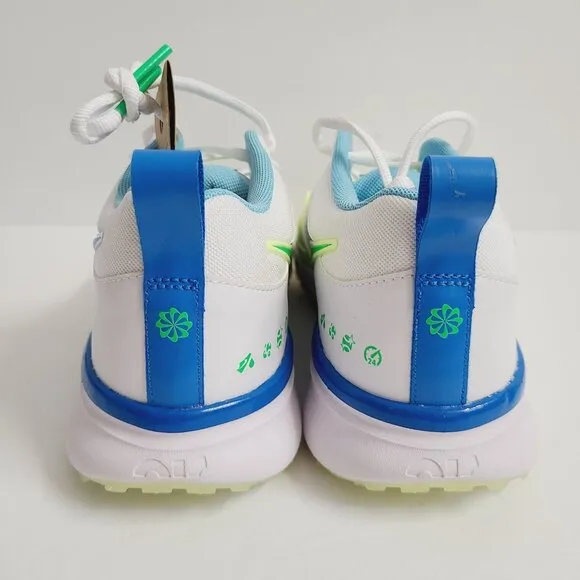 NEW Nike Air Zoom Diamond Elite Turf Baseball Shoes FQ7942-100 Size 8.5 White
