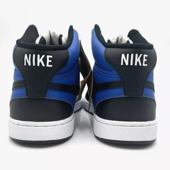 NEW Nike Court Vision Mid Next Nature Shoes Men's Size 11 FQ8740-480 Blue White