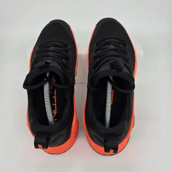 New Nike Free Metcon 6 'Black Hyper Orange' Men's Workout Shoes Size 8.5
