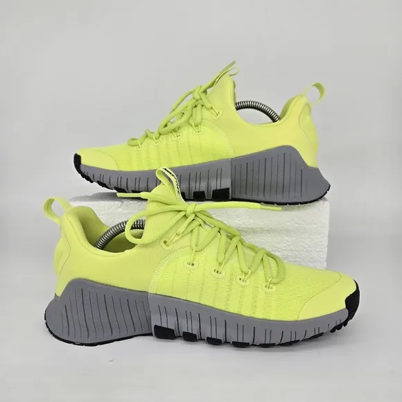 New Nike Free Metcon 6 Light Lemon Twist Men's Workout Shoes Size 7.5