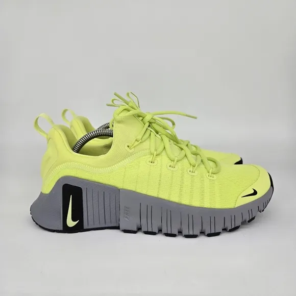 New Nike Free Metcon 6 Light Lemon Twist Men's Workout Shoes Size 7.5