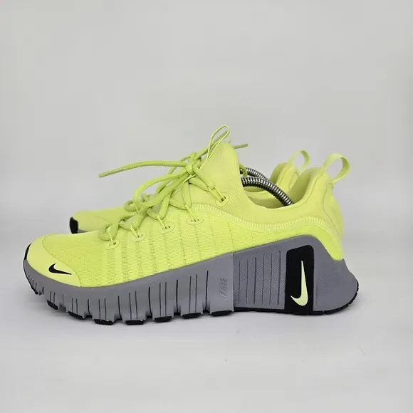 New Nike Free Metcon 6 Light Lemon Twist Men's Workout Shoes Size 7.5