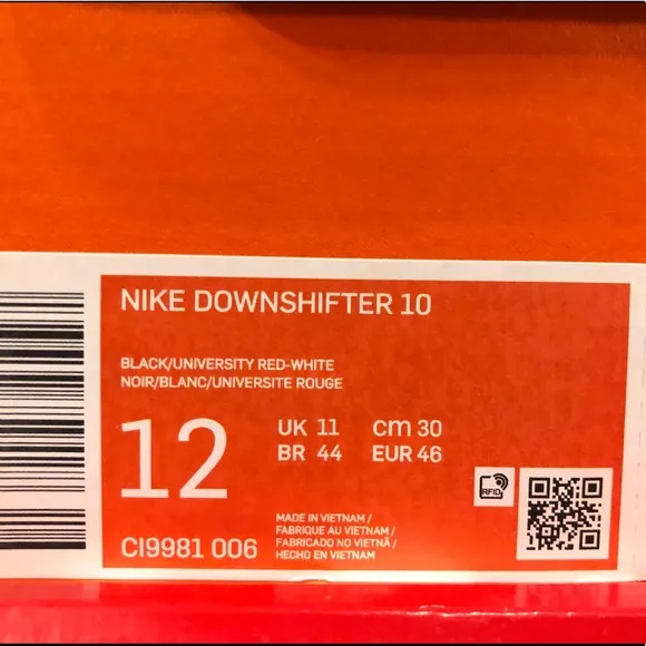 NEW Nike Men's Downshifter 10 Running Sneakers