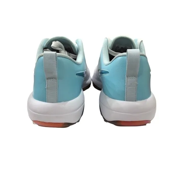 NEW Nike Roshe Golf Shoes Women’s 10.5 White Aqua Blue Ombré NRG Performance