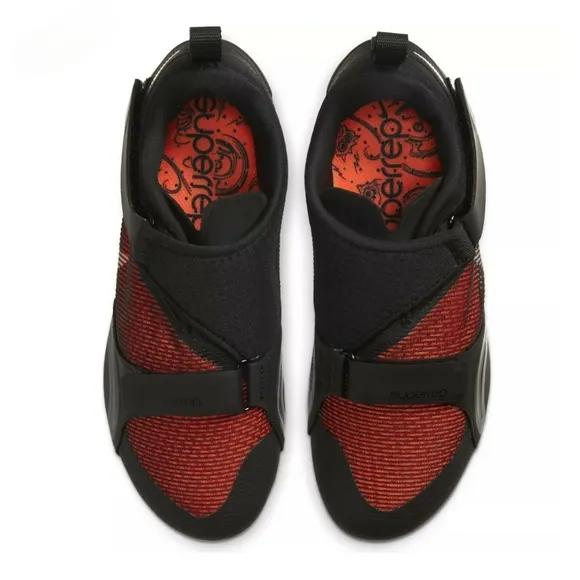 NEW Nike Women's SuperRep Cycle Black Hyper Crimson CJ0775-008 Training Shoe 6