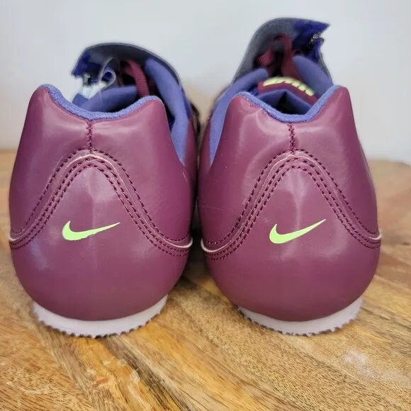 NEW Nike Zoom Long Jump 4 Track Shoes with Spikes Tool 415339-602 Purple Mens 13