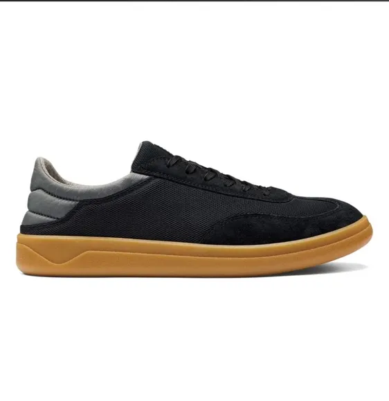 NEW! OLUKAI MEN'S PŪNINI BLACK/DARK SHADOW