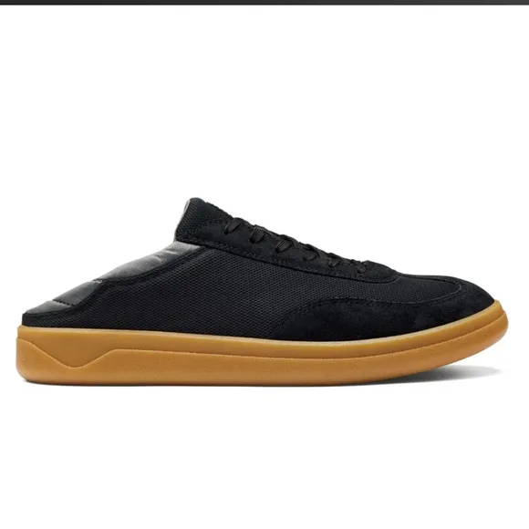NEW! OLUKAI MEN'S PŪNINI BLACK/DARK SHADOW