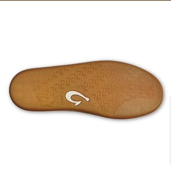 NEW! OLUKAI MEN'S PŪNINI BLACK/DARK SHADOW
