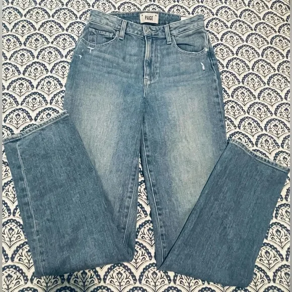NEW! Paige Stella Straight Jeans 💙 Size: 25, Color: Carla