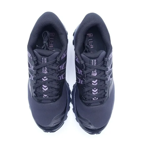 NEW Saucony Women's Peregrine ICE  Trail Running Shoes S10541-2 Black/Lavender