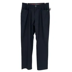 NEW Under Armour Men‘s Pants 34x32 Navy Loose Fit Performance Stretch Waist Golf