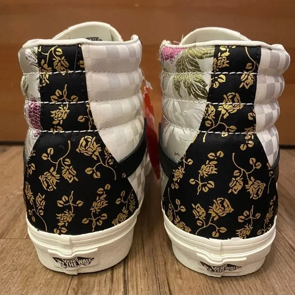 🌸NEW🌺 VANS SK8 HI BROCADE PATCHWORK