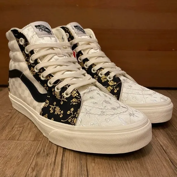 🌸NEW🌺 VANS SK8 HI BROCADE PATCHWORK