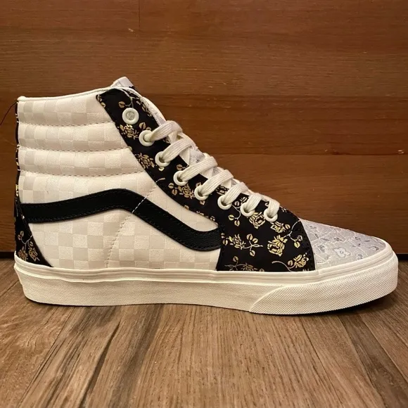 🌸NEW🌺 VANS SK8 HI BROCADE PATCHWORK