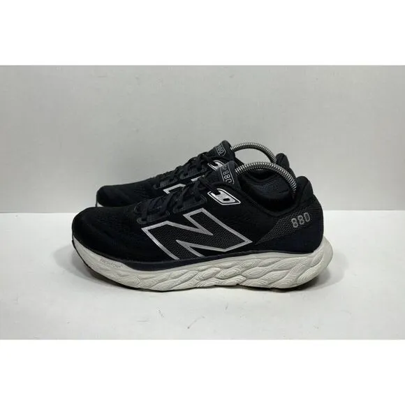 New Balance Fresh Foam X 880v14 Shoes Mens Size 8.5 D Black White Road Running