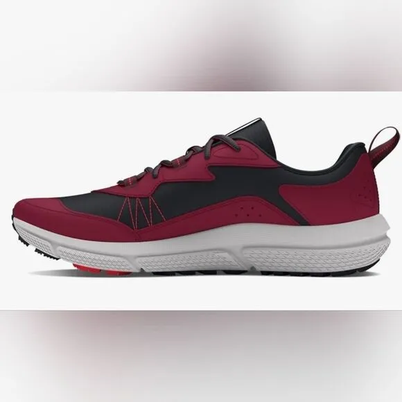 🩵NIB Under Armour Black &amp; Red Verssert 2 Running Sneakers Men's 11.5