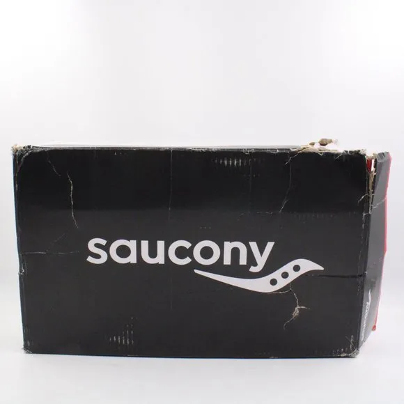 NIDB Saucony Men's Guide 15 Road Running Shoes in Black/Gum US Size 10