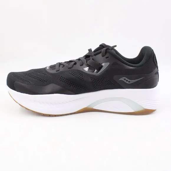 NIDB Saucony Men's Guide 15 Road Running Shoes in Black/Gum US Size 10