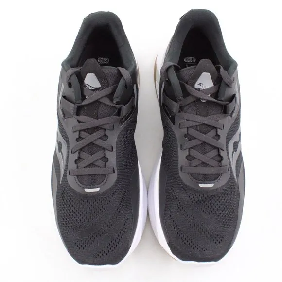 NIDB Saucony Men's Guide 15 Road Running Shoes in Black/Gum US Size 10