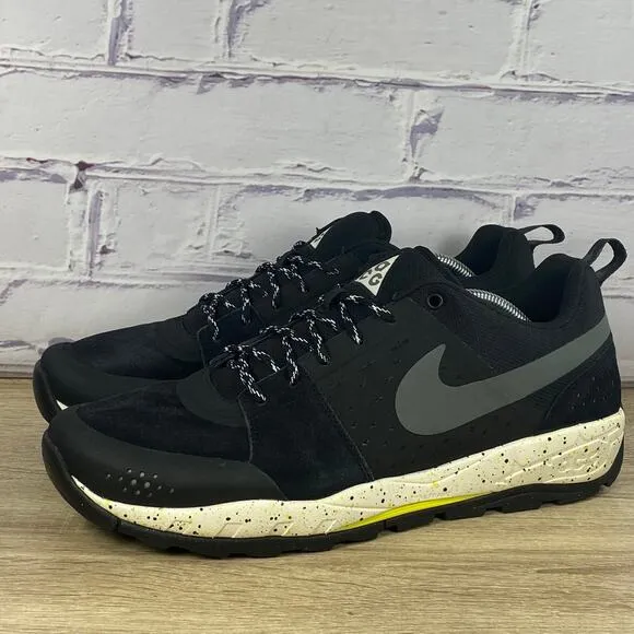 Nike ACG Air Alder Low Black Trail Running Shoes Men's 13 Sneakers 599659-001