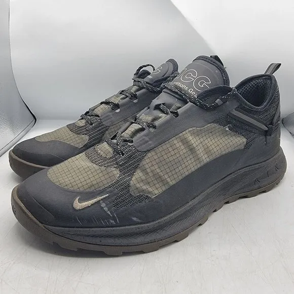 Nike ACG Air Nasu 2 Mens 12 Black Anthracite Trail Shoes Hiking Camp DC8296-002