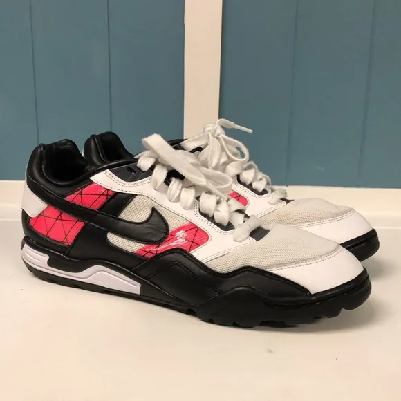 Nike Air Bo Jackson Turf White Solar Red Black Shoes DO1791-106 Mens Size 9.5
