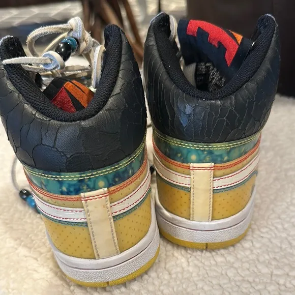 Nike Air Court Force High Premium Mexican Blanket - US 6.5 / UK 6 - 314429-114